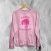 Retro Alfie Templeman Sweatshirt Alfie Templeman Pop Shirt Vintage Music Crewneck - Light Pink - WorldWideShirt