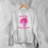 Retro Alfie Templeman Sweatshirt Alfie Templeman Pop Shirt Vintage Music Crewneck - White - WorldWideShirt