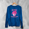 Retro Alfie Templeman Sweatshirt Alfie Templeman Pop Shirt Vintage Music Crewneck - Royal Blue - WorldWideShirt