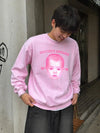 Retro Britney Spears Sweatshirt Britney Spears Pop Princess Shirt Vintage Music Crewneck - Light Pink - WorldWideShirt