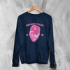 Retro Bryson Tiller Sweatshirt Rapper Bryson Tiller Shirt Vintage Rap Fans Crewneck - Navy Blue - WorldWideShirt