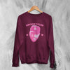 Retro Bryson Tiller Sweatshirt Rapper Bryson Tiller Shirt Vintage Rap Fans Crewneck - Red Maroon - WorldWideShirt