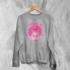 Retro Cardi B Sweatshirt Rap Cardi B Concert Shirt Music Rapper Crewneck - Sport Grey - WorldWideShirt