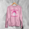 Retro Declan McKenna Sweatshirt Rock Face Declan McKenna Shirt Pop Rock Crewneck - Light Pink - WorldWideShirt