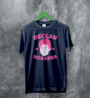 Retro Declan McKenna T-Shirt Rock Face Declan McKenna Shirt Pop Rock Tee - Navy Blue - WorldWideShirt