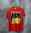 Retro Vozinha T-Shirt, Vozinha Goalkeeper Shirt, Vintage Soccer Legend Tee - Red - WorldWideShirt