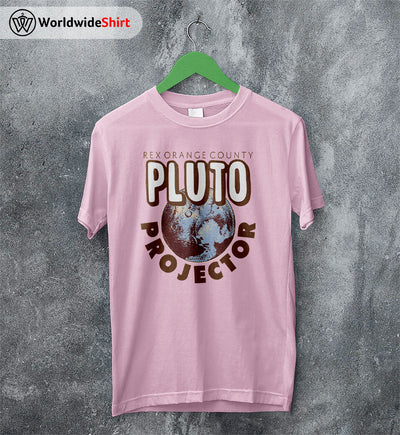 Rex Orange County Pluto Projector Shirt Rex Orange County T-Shirt ROC - WorldWideShirt