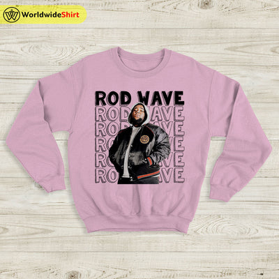 Rod Wave Sweatshirt Rod Wave Graphic Sweater Rod Wave Merch - WorldWideShirt