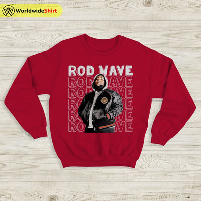 Rod Wave Sweatshirt Rod Wave Graphic Sweater Rod Wave Merch - WorldWideShirt