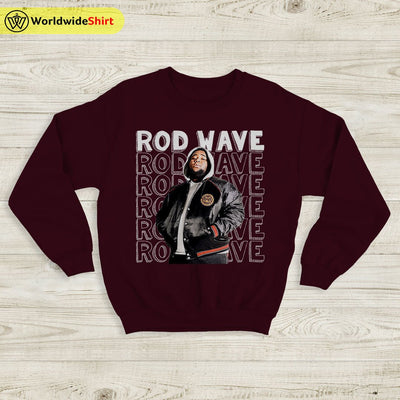 Rod Wave Sweatshirt Rod Wave Graphic Sweater Rod Wave Merch - WorldWideShirt