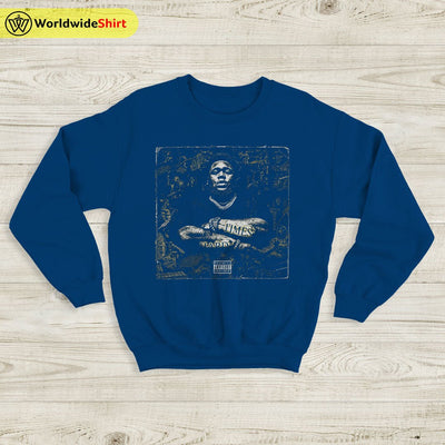 Rod Wave Sweatshirt Rod Wave Hard Times Sweater Rod Wave Merch - WorldWideShirt