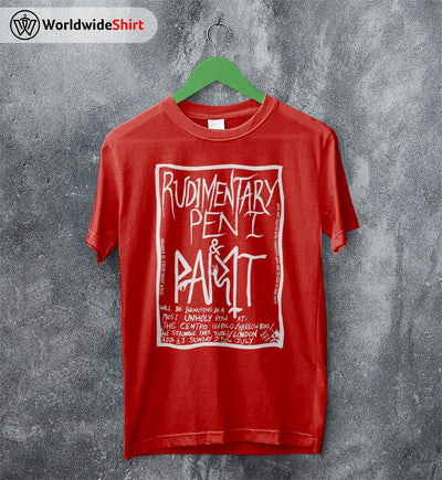 Rudimentary Peni Poster 90's T shirt Rudimentary Peni Shirt - WorldWideShirt