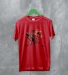 RZA Bobby Digital in Stereo T-Shirt Rap RZA Shirt Album 90s Music Merch - Red - WorldWideShirt