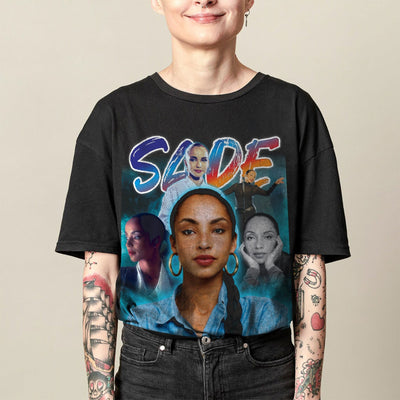 Sade T-Shirt Bootleg Music Shirt Pop Culture Sade Adu Merch - WorldWideShirt