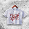 Santa Baby Crop Top Christmas Shirt Aesthetic Y2K Shirt - WorldWideShirt