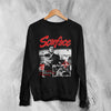 Scarface Crime Sweatshirt Vintage Scarface Movie Shirt Brian De Palma Crewneck - Black - WorldWideShirt
