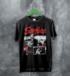 Scarface Crime T-Shirt Vintage Scarface Movie Shirt Brian De Palma Tee - Black - WorldWideShirt
