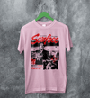 Scarface Crime T-Shirt Vintage Scarface Movie Shirt Brian De Palma Tee - Light Pink - WorldWideShirt