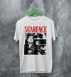 Scarface Tony Montana T-Shirt Gangster Scarface Shirt Crime Movie Tee - White - WorldWideShirt