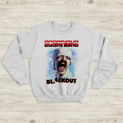 Scorpions Blackout 1982 Tour Sweatshirt Scorpions Shirt Band Shirt - WorldWideShirt