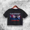 Scream Horror Movie Crop Top Scream Shirt Aesthetic Y2K Shirt - WorldWideShirt