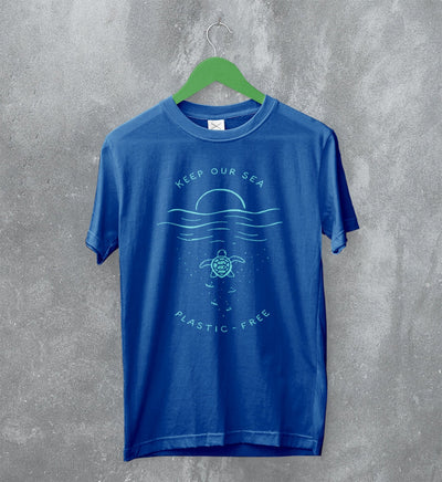 Sea Lover T-Shirt Keep Our Sea Shirt Endangered Species Gift - WorldWideShirt