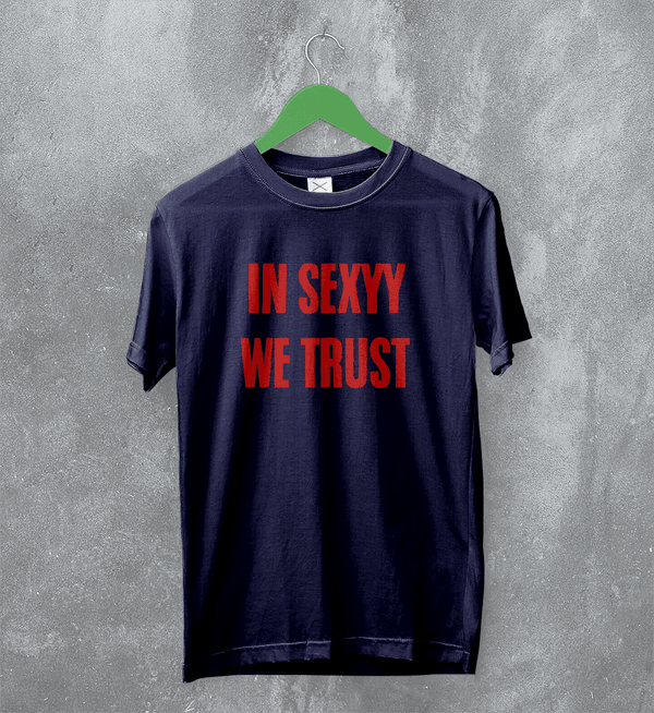 Sexyy Red In Sexyy We Trust T-Shirt Album Sexyy Red Shirt Rap Music Tee - Navy Blue - WorldWideShirt