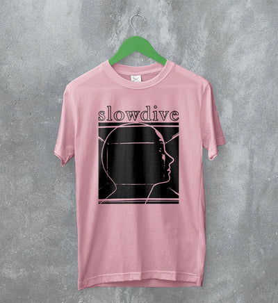 Slowdive T-Shirt English Rock Band Shirt Album Cover Music Graphic Tee - WorldWideShirt