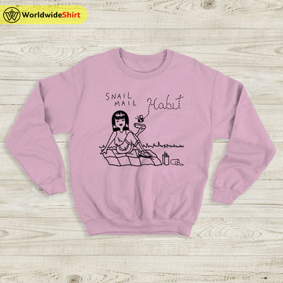 Snail Mail Habit Sweatshirt Snail Mail Shirt Music Shirt - WorldWideShirt