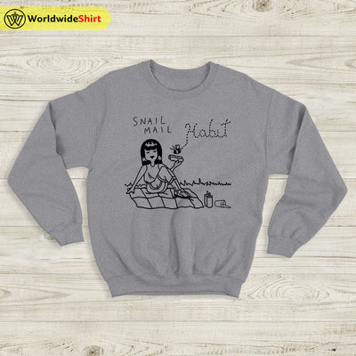 Snail Mail Habit Sweatshirt Snail Mail Shirt Music Shirt - WorldWideShirt