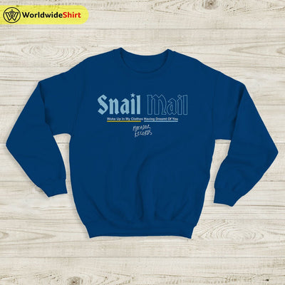 Snail Mail Heat Wave Sweatshirt Snail Mail Shirt Music Shirt - WorldWideShirt