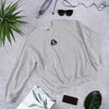 Snorlax Embroidered Pokémon Sweatshirt – Minimalist Gen 1 Style - Sport Grey - WorldWideShirt