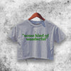Some Kind of Wonderful Crop Top Wonderful Shirt Aesthetic Y2K Shirt - WorldWideShirt