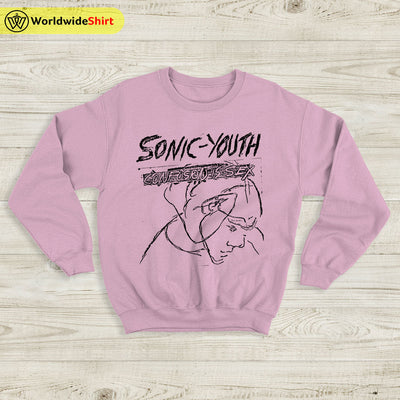 Sonic Youth Confusion is Next Sweatshirt Sonic Youth Shirt Classic Rock - WorldWideShirt