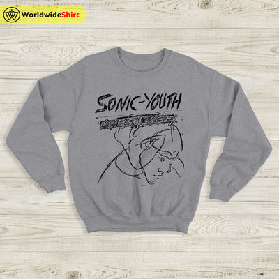 Sonic Youth Confusion is Next Sweatshirt Sonic Youth Shirt Classic Rock - WorldWideShirt