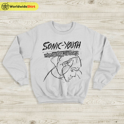 Sonic Youth Confusion is Next Sweatshirt Sonic Youth Shirt Classic Rock - WorldWideShirt