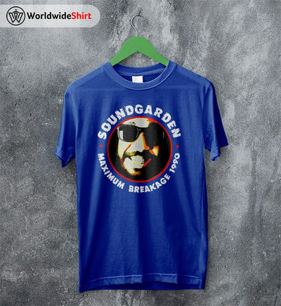 Soundgarden Shirt Soundgarden Maximum Breakage 1990 T Shirt - WorldWideShirt