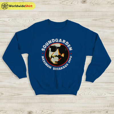 Soundgarden Sweatshirt Breakage Maximum 1990 Sweater Soundgarden Shirt - WorldWideShirt