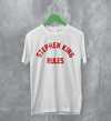 Stephen King Rules T-Shirt Movie Stephen King Shirt Film Quote Tee - White - WorldWideShirt