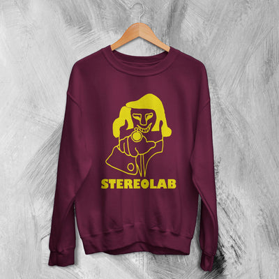 Stereolab Sweatshirt Cliff Stereolab Sweater 90s Experimental Rock Merch - WorldWideShirt