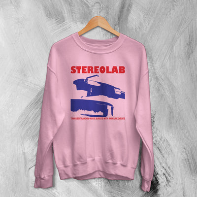 Stereolab Sweatshirt Transient Random Noise Bursts With Announcements Sweater - WorldWideShirt