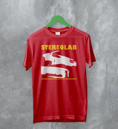 Stereolab T-Shirt Transient Random Noise Bursts With Announcements Shirt - WorldWideShirt