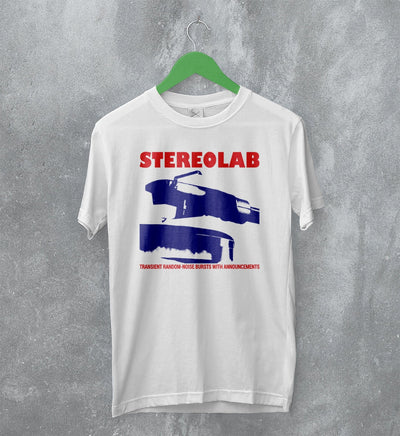 Stereolab T-Shirt Transient Random Noise Bursts With Announcements Shirt - WorldWideShirt