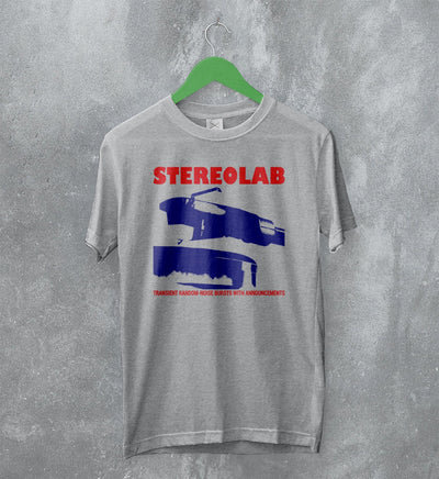 Stereolab T-Shirt Transient Random Noise Bursts With Announcements Shirt - WorldWideShirt