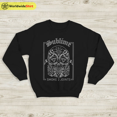 Sublime Smoke 2 Joints Tour Sweatshirt Sublime Shirt Music Shirt - WorldWideShirt