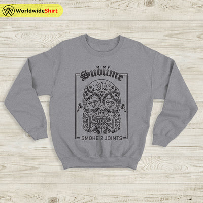 Sublime Smoke 2 Joints Tour Sweatshirt Sublime Shirt Music Shirt - WorldWideShirt