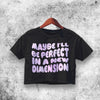 SZA Anything Lyrics Crop Top SZA Shirt Aesthetic Y2K Shirt - WorldWideShirt