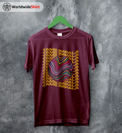 Tame Impala Merch Aesthetic Album T Shirt Tame Impala Shirt - WorldWideShirt