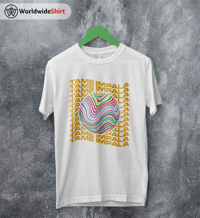 Tame Impala Merch Aesthetic Album T Shirt Tame Impala Shirt - WorldWideShirt