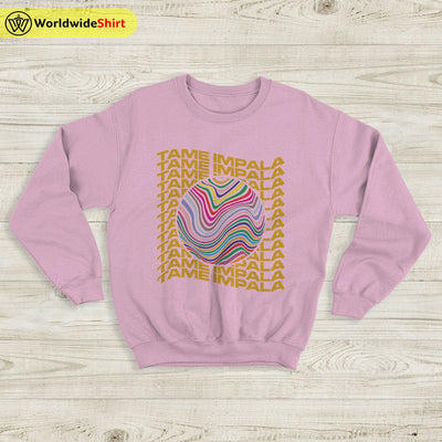 Tame Impala Sweatshirt Tame Impala Aesthetic Album Sweater Tame Impala Merch - WorldWideShirt